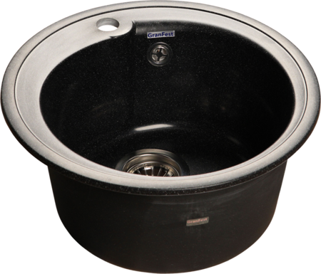 Кухонная мойка GranFest Rorndo 450, R-450 черный